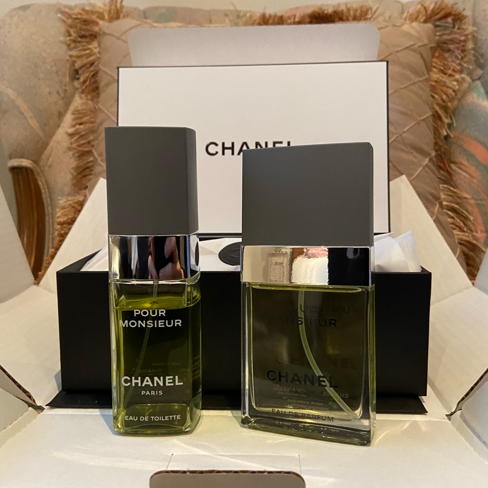CHANEL
POUR MONSIEUR
EDT +EDP duo